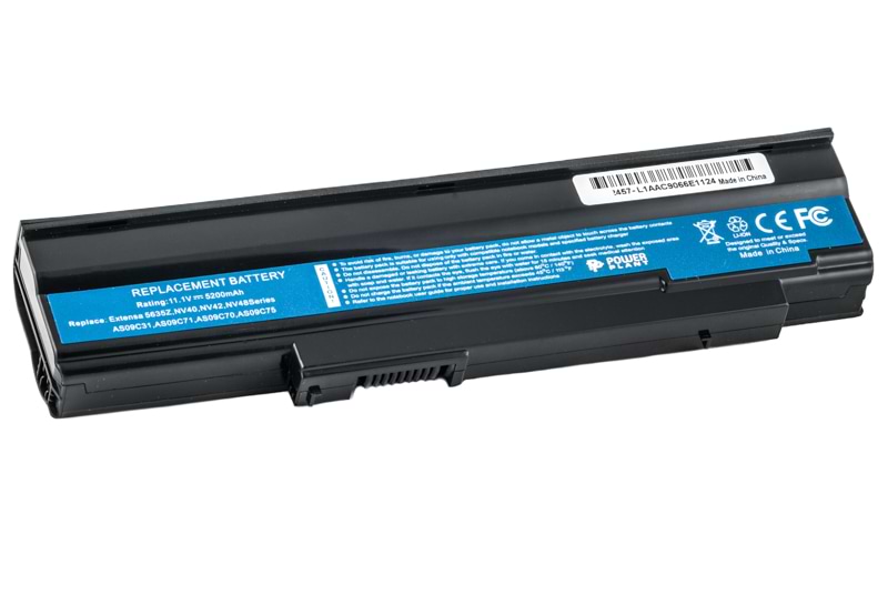 Аккумулятор для ноутбука PowerPlant ACER Extensa 5635ZA (AS09C31, 5635Z) 11.1V 5200mAh (NB00000212)