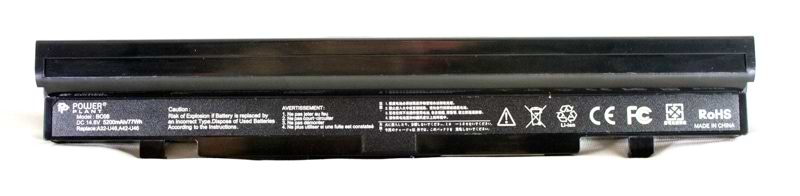 Аккумулятор для ноутбука PowerPlant ASUS U46 (A32-U46) 14.8V 5200mAh (NB00000270)