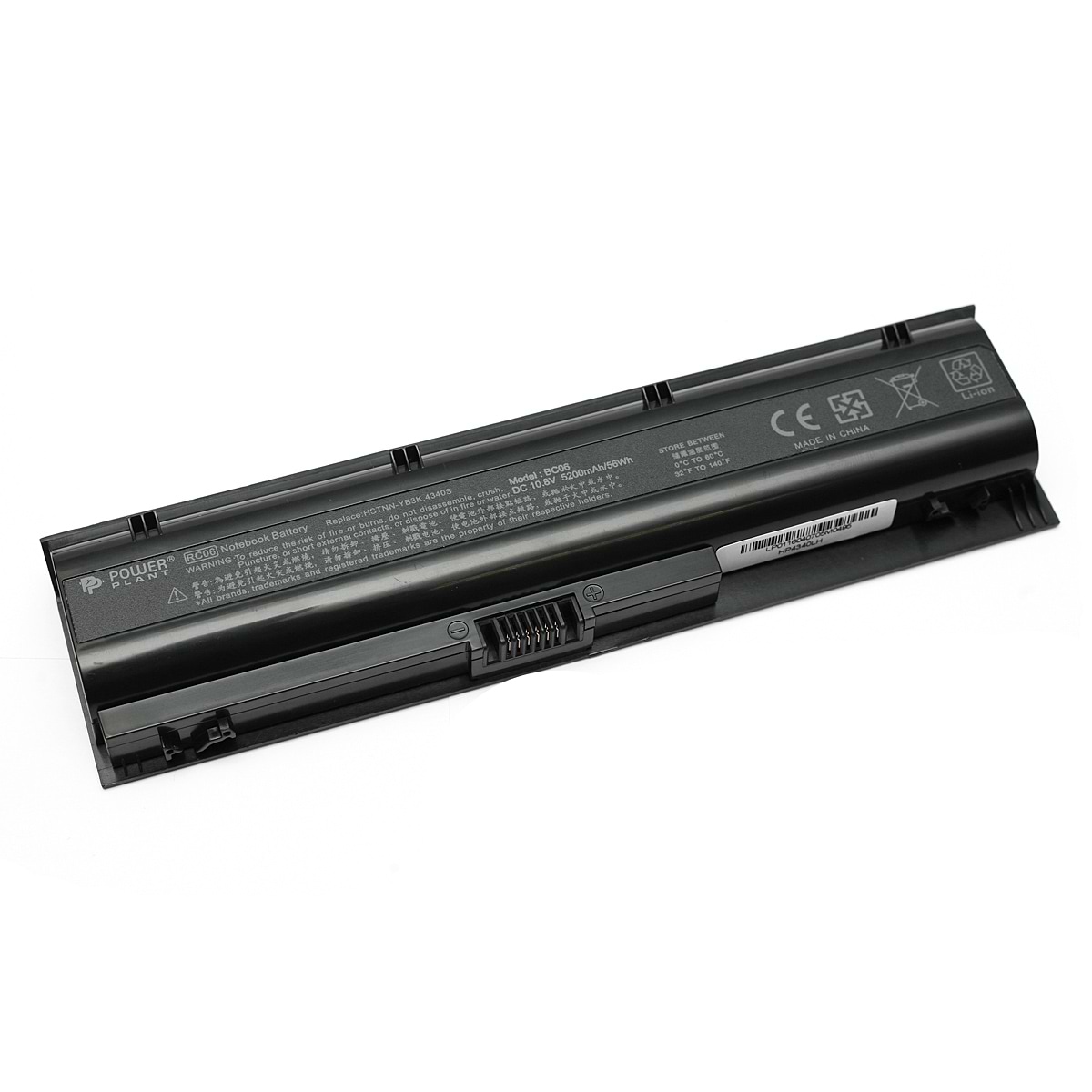 Аккумулятор для ноутбука PowerPlant HP ProBook 4340s (HSTNN-YB3K, HP4340LH) 10.8V 5200mAh (NB00000302)