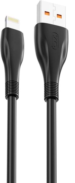 Фото - Кабель синхронизации данных XO NB185 6A lightning 1m Black (6920680879236) Фото - Кабель синхронизации данных XO NB185 6A lightning 1m Black (6920680879236)