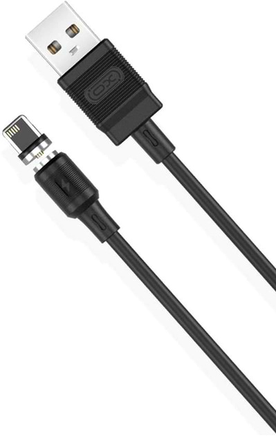 Кабель синхронізації даних XO NB187 2.1 Lightning 1m Black (6920680879632)