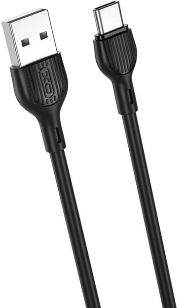 Кабель XO NB200 2.1A USBtype-c 1m Black (6920680878048)