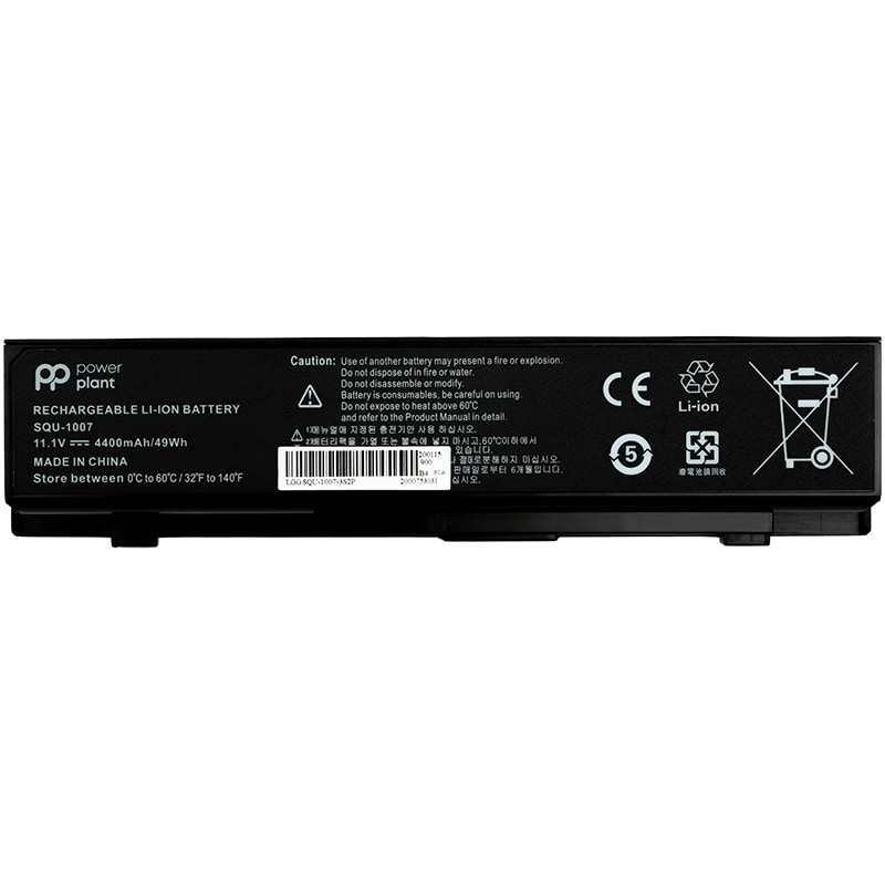 Аккумулятор для ноутбука PowerPlant LG Aurora ONOTE S430 (SQU-1017) 11.1V 4400mAh (NB400058)
