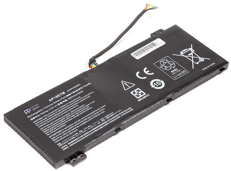 Фото - Аккумулятор для ноутбука PowerPlant ACER Aspire 7 A715-74 (AP18E7M) 14.8V 3620mAh (NB410705)