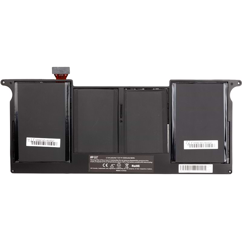 Акумулятор для ноутбука Apple PowerPlant MacBook Air 11 (A1406, A1370) 7.3V 5200mAh (NB420360) - Фото 1