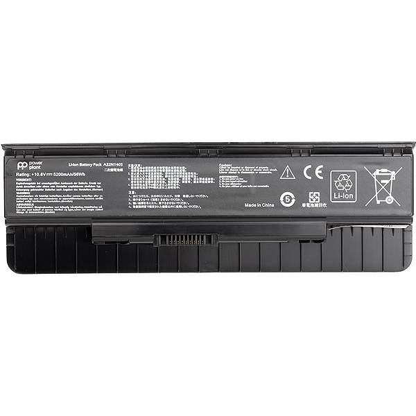 Фото - Акумулятор для ноутбука PowerPlant ASUS ROG G551 (A32N1405) 10.8V 5200mAh (NB430659)