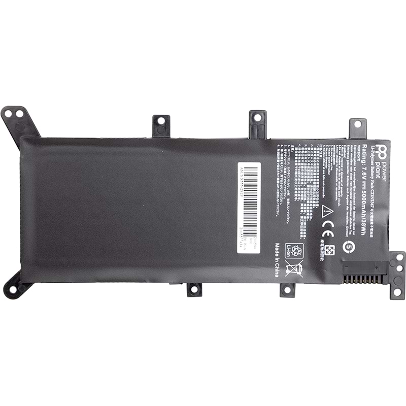 Акумулятор для ноутбука PowerPlant ASUS X555 Series (C21N1347) 7.4V 4900mAh (NB430796) - Фото 1