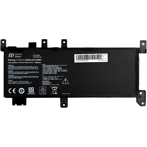 Фото - Аккумулятор для ноутбука PowerPlant ASUS VivoBook A480U (C21N1638) 7.7V 4400mAh (NB431076)