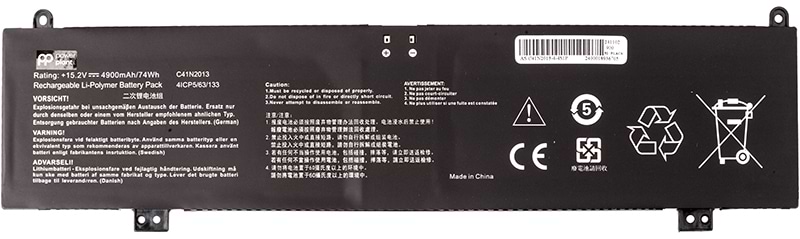 Аккумулятор для ноутбука PowerPlant ASUS ROG Strix G15 G513 (C41N2013) 15.2V 4900mAh (NB432110)
