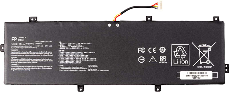 Аккумулятор для ноутбука PowerPlant ASUS Pro 3548FA (C31N1831) 11.55V 4335mAh (NB432134)