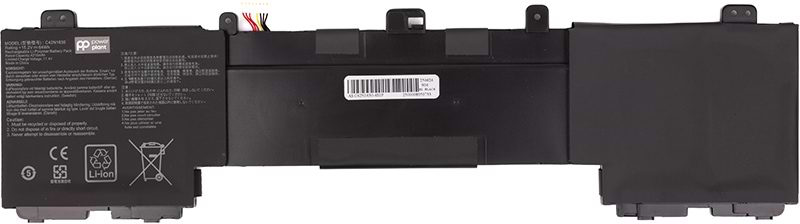 Акумулятор для ноутбука PowerPlant ASUS ZenBook Pro UX550VE (C42N1630) 15.2V 67Wh (NB432318)