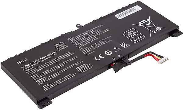 Фото - Аккумулятор для ноутбука PowerPlant ASUS ROG Strix SCAR Edition GL503VS (C41N1709) 14.8V 3620mAh (NB432370)