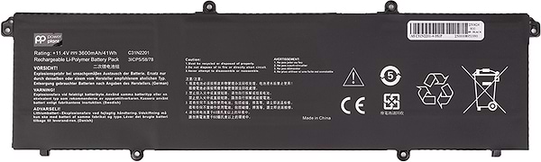 Фото - Акумулятор для ноутбука PowerPlant ASUS Vivobook 15 X1504VA (C31N2201) 11.4V 3600mAh (NB432394)