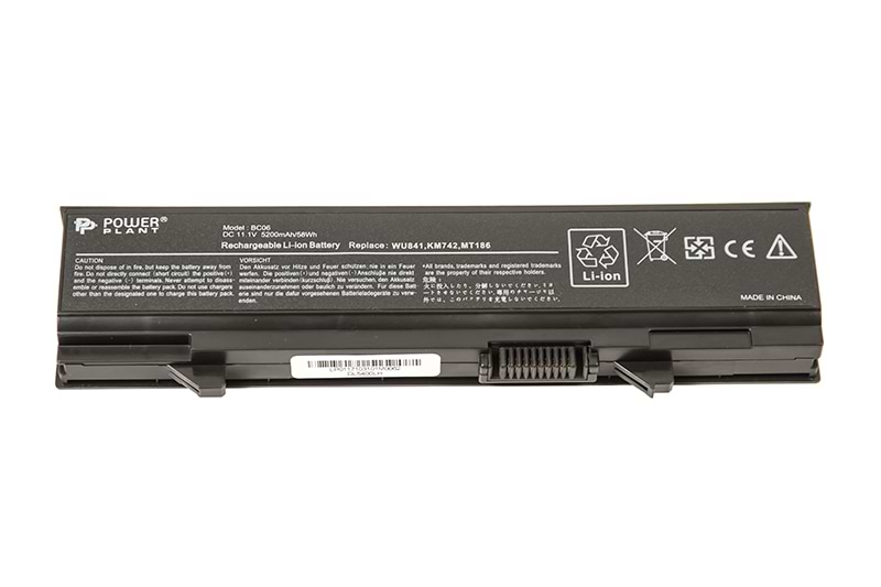 Аккумулятор для ноутбука PowerPlant DELL Latitude E5400 (KM668, DL5400LH) 11.1V 5200mAh (NB440153)