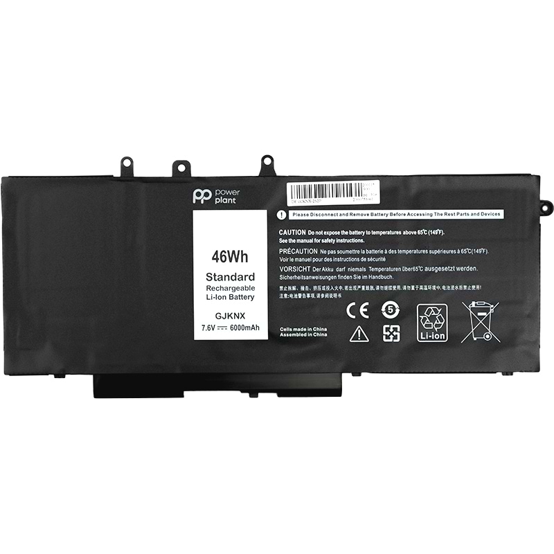 Аккумулятор для ноутбука PowerPlant DELL Latitude E5580 (GJKNX) 7.6V 6000mAh (NB441273)