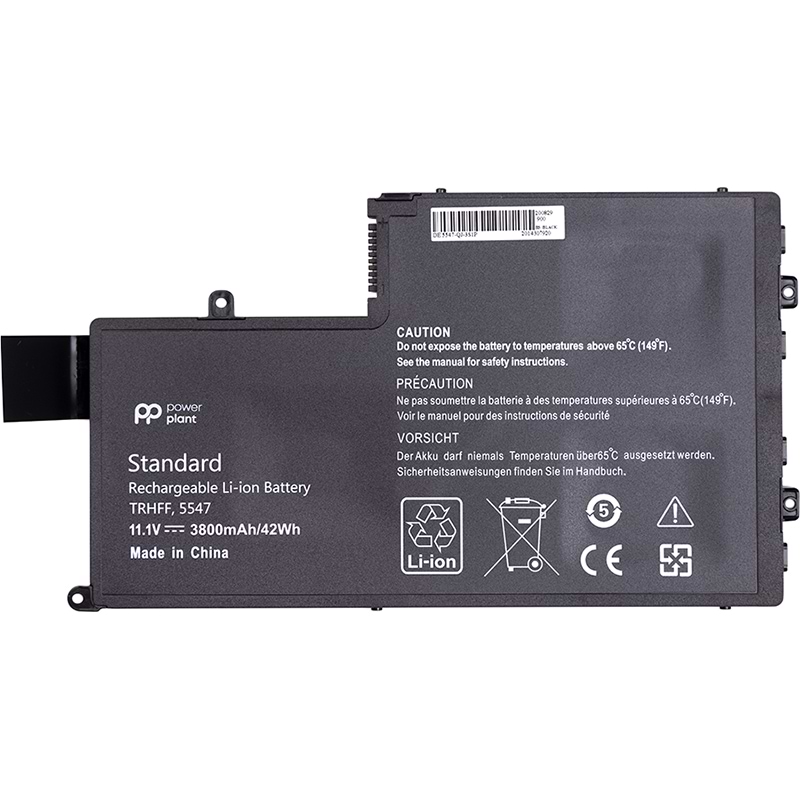 Аккумулятор для ноутбука PowerPlant DELL Inspiron 15 5547 (TRHFF) 11.1V 3800mAh (NB441419)