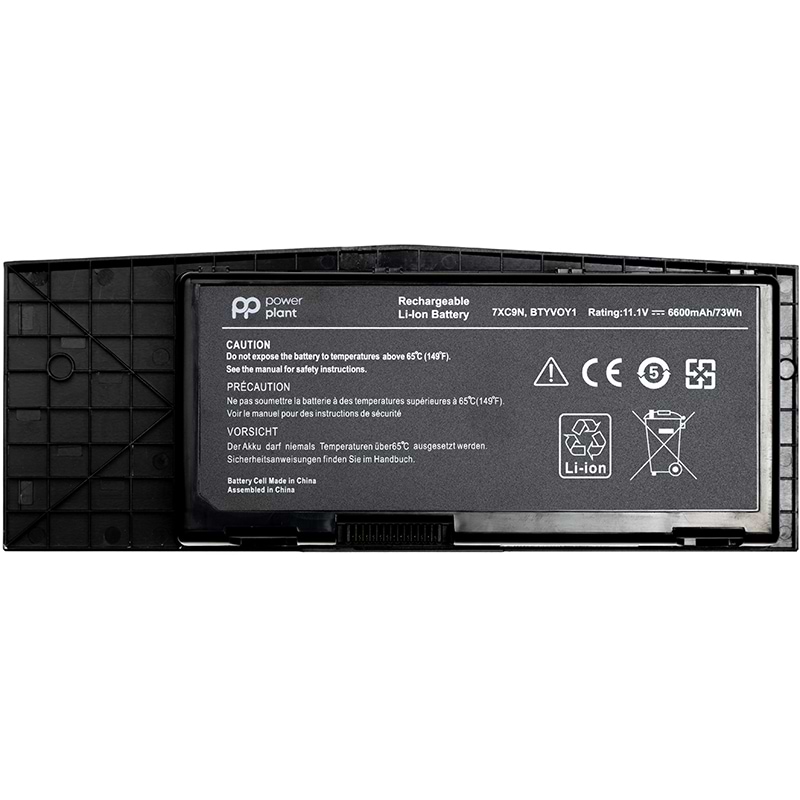 Аккумулятор для ноутбука PowerPlant DELL Alienware BTYVOY1 (7XC9N) 11.1V 6600mAh (NB441525)