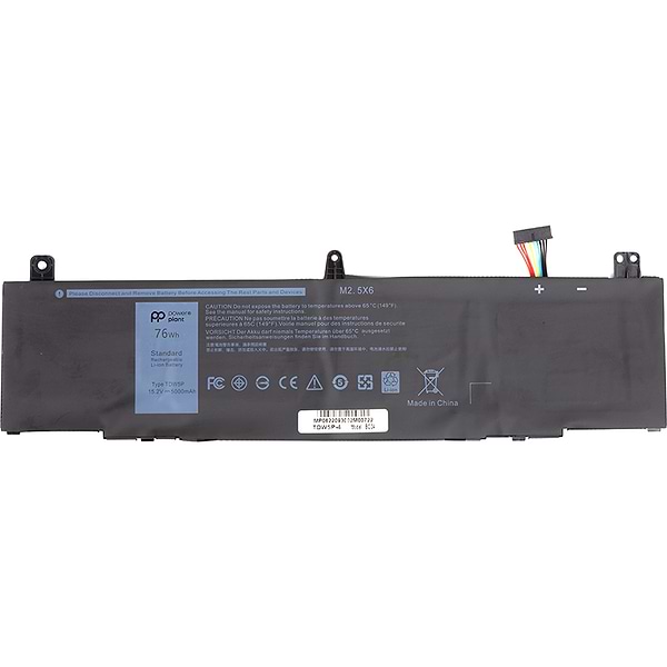 Фото - Аккумулятор для ноутбука PowerPlant DELL Alienware 13 R3 (TDW5P) 15.2V 5000mAh (NB441754)