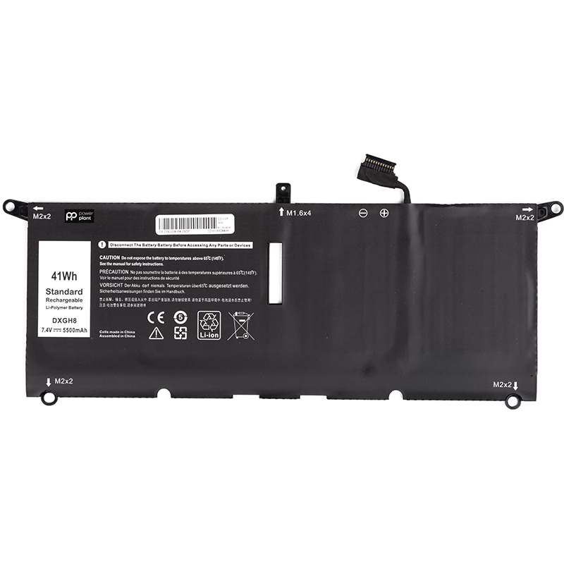 Аккумулятор для ноутбука PowerPlant DELL Inspiron 13 5000 (DXGH8) 7.4V 5500mAh (NB441792)