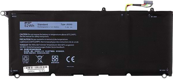 Фото - Акумулятор для ноутбука PowerPlant DELL XPS 13 9350 (JD25G) 7.4V 52Wh (NB441891)