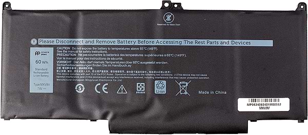 Фото - Акумулятор для ноутбука PowerPlant DELL Latitude 5300 (MXV9V) 7.6V 7500mAh (NB442126)