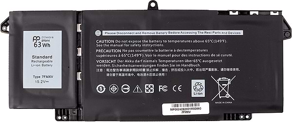 Фото - Акумулятор для ноутбука PowerPlant DELL Latitude 5320 (7FMXV) 15.2V 3900mAh (NB442140)