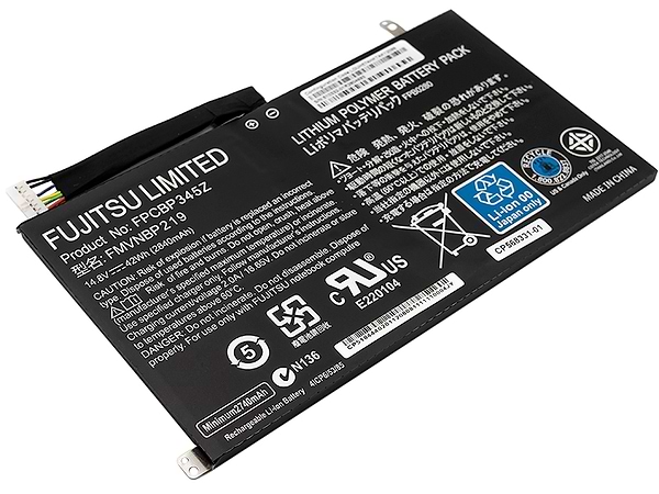Фото - Аккумулятор для ноутбука PowerPlant FUJITSU LifeBook UH552, UH572 (FPCBP345Z) 14.8V 2840mAh (NB450114)