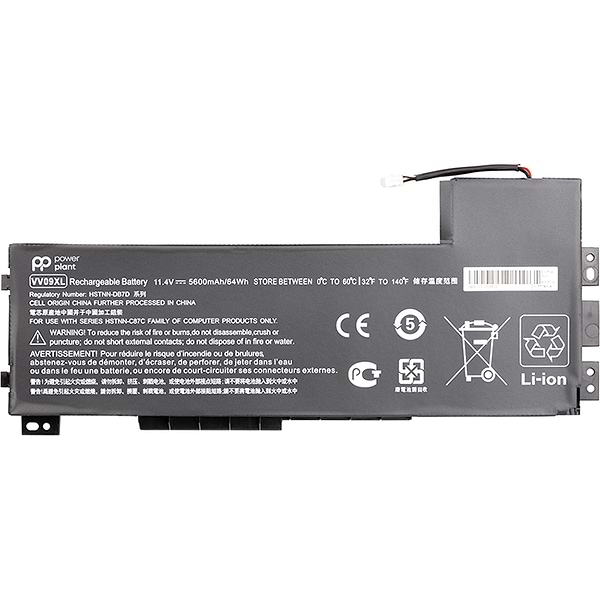 Фото - Акумулятор для ноутбука PowerPlant HP ZBook 15 G3 (VV09XL) 11.4V 5600mAh (NB461400)