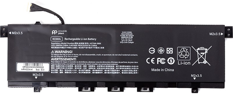 Аккумулятор для ноутбука PowerPlant HP Envy X360 13-AG (KC04XL) 15.4V 3454mAh (NB461424)