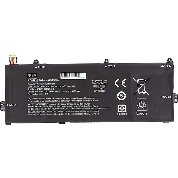 Фото - Акумулятор для ноутбука PowerPlant HP Pavilion 15-cs1000 Series (LG04XL) 14.8V 4100mAh (NB462162)