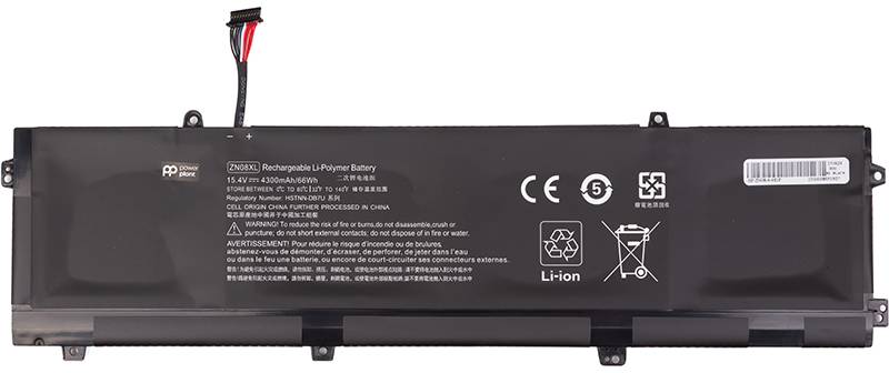 Аккумулятор для ноутбука PowerPlant HP Zbook Studio G4 (ZN08XL) 15.4V 4300mAh (NB462513)