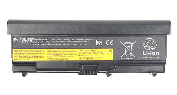 Фото - Аккумулятор для ноутбука PowerPlant  IBM/LENOVO ThinkPad T430 (42T4733, LOT430LP) 11.1V 7800mAh (NB480364)