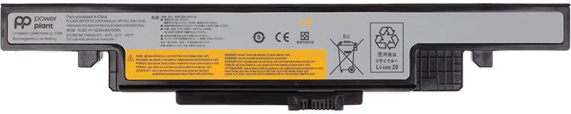 Аккумулятор для ноутбука PowerPlant LENOVO IdeaPad Y400 (L12S6E01) 10.8V 6700mAh (NB481156)