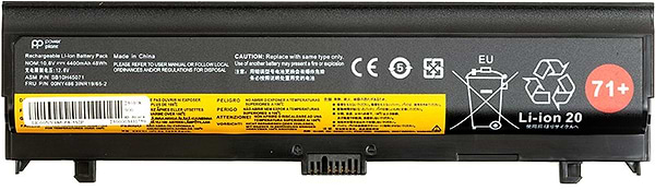 Фото - Акумулятор для ноутбука PowerPlant LENOVO ThinkPad L560 (B10H45071/71+) 10.8V 4400mAh (NB481224)