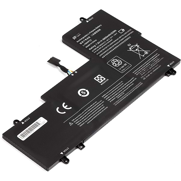 Фото - Акумулятор для ноутбука PowerPlant LENOVO Ideapad Yoga 710-14ISK (L15M4PC2) 7.6V 6800mAh (NB481668)