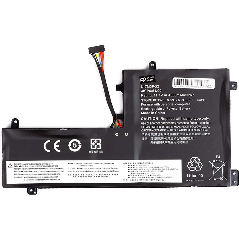 Аккумулятор для ноутбука PowerPlant LENOVO Legion Y730 (L17M3PG2) 11.4V 4800mAh (NB481804)