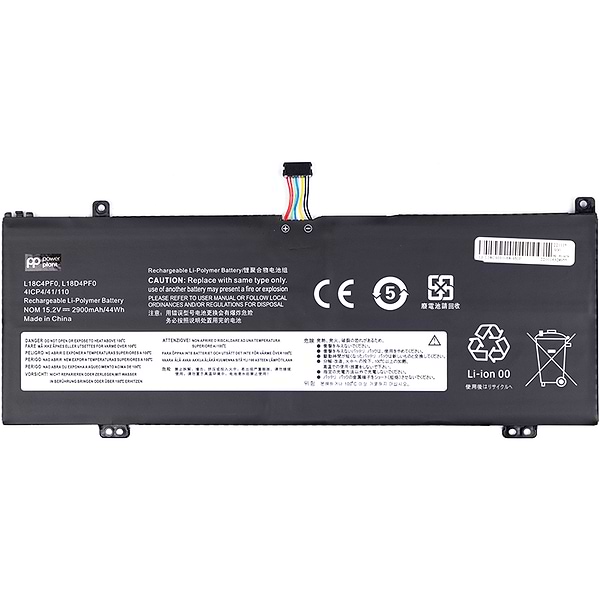 Фото - Акумулятор для ноутбука PowerPlant LENOVO ThinkBook 13S-IML Series (L18C4PF0) 15.2V 2900mAh (NB481859)