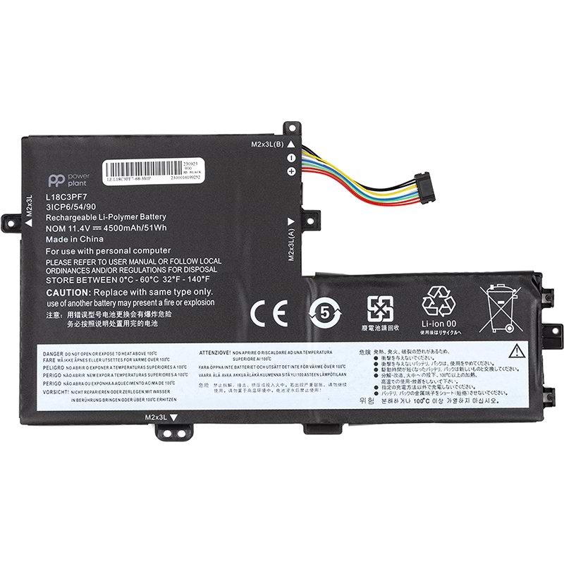 Аккумулятор для ноутбука PowerPlant LENOVO Ideapad S340-14IML (L18C3PF7) 11.4V 4500mAh (NB482092)