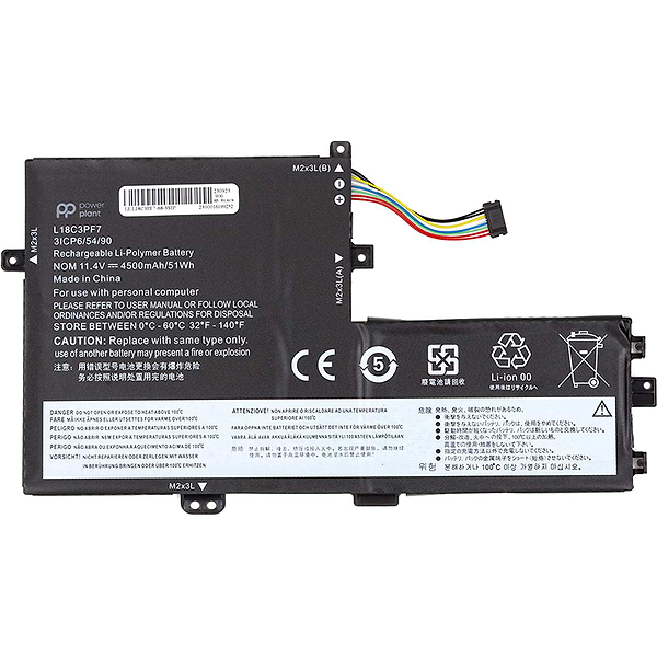 Фото - Акумулятор для ноутбука PowerPlant LENOVO Ideapad S340-14IML (L18C3PF7) 11.4V 4500mAh (NB482092)