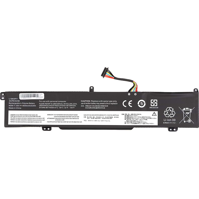 Аккумулятор для ноутбука PowerPlant LENOVO Ideapad L340 Gaming (L18M3PF1) 11.55V 4600mAh (NB482153)