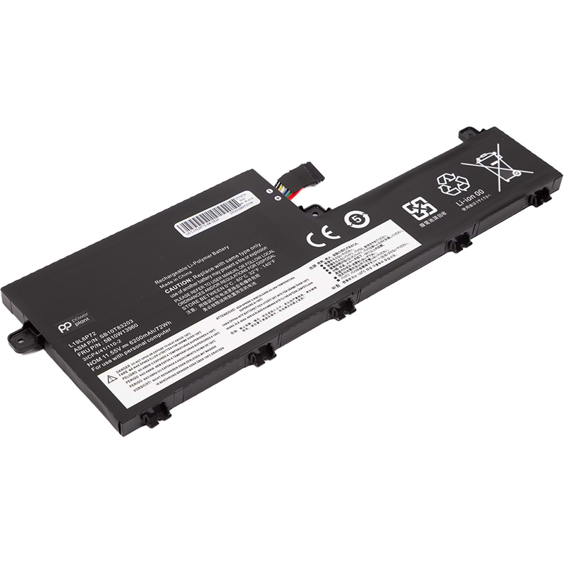 Фото - Акумулятор для ноутбука PowerPlant LENOVO ThinkPad T15P Gen 1 (L19L6P72) 11.55V 6200mAh (NB482764)