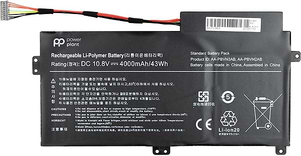 Фото - Акумулятор для ноутбука PowerPlant SAMSUNG 370R (AA-PBVN3AB) 10.8V 4000mAh (NB490080)