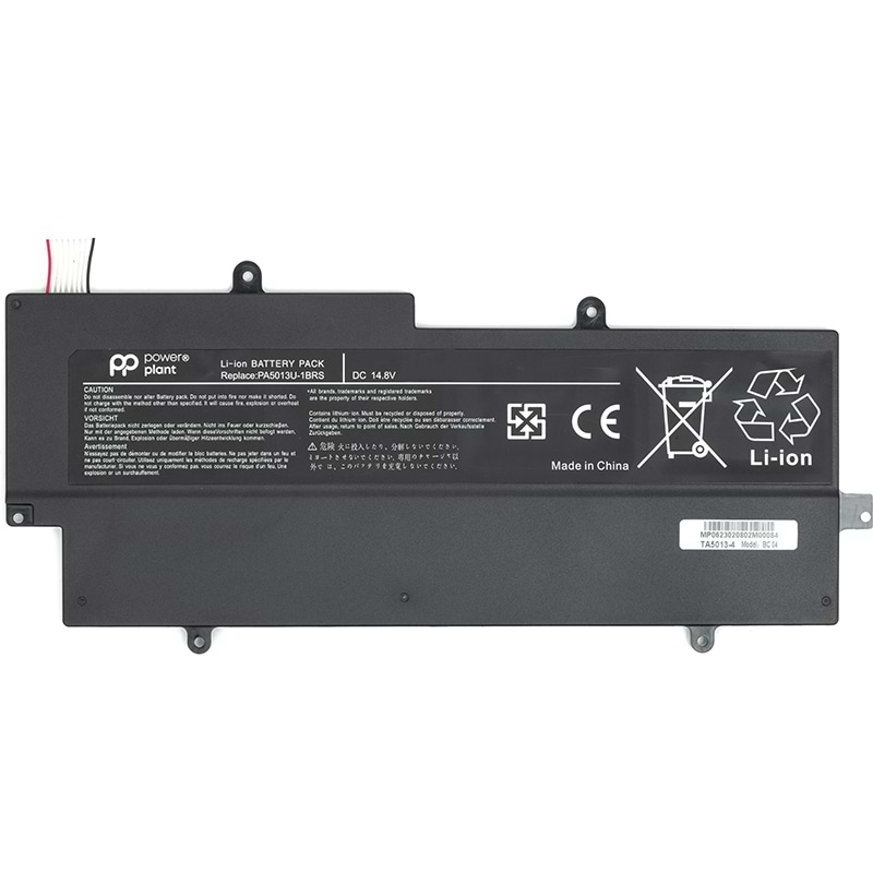 Аккумулятор для ноутбука PowerPlant TOSHIBA Portege Z830 Ultrabook (PA5013U-1BRS) 14.8V 3200mAh (NB510276)