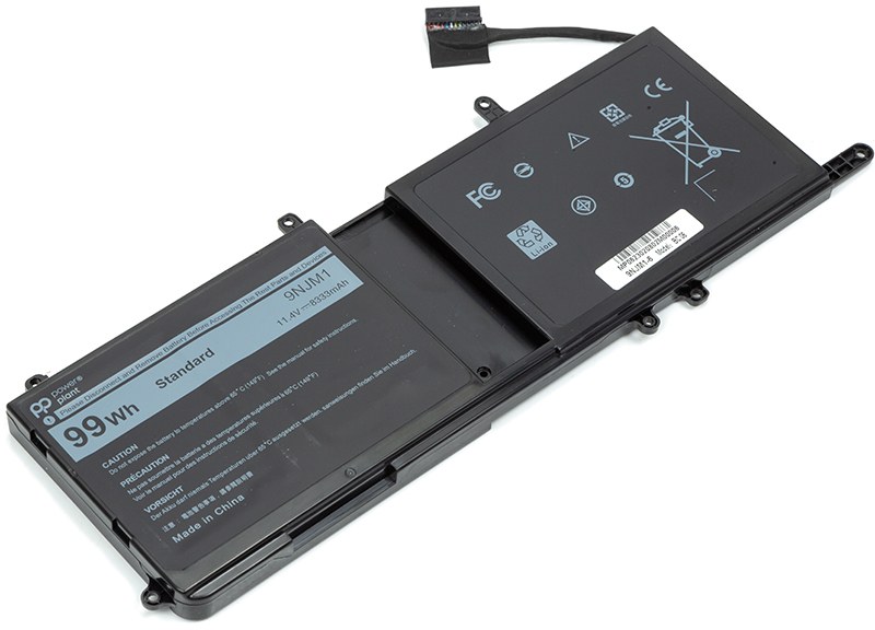 Фото - Аккумулятор для ноутбука PowerPlant Dell Alienware 15 R3 (9NJM1) 11.4V 99Wh (NB530007)