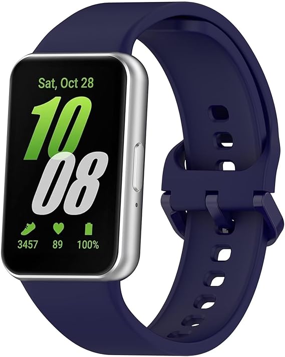 Фото - Ремінець для фітнес-браслету BeCover for Samsung Galaxy Fit 3 (20mm) Deep Blue (713196)