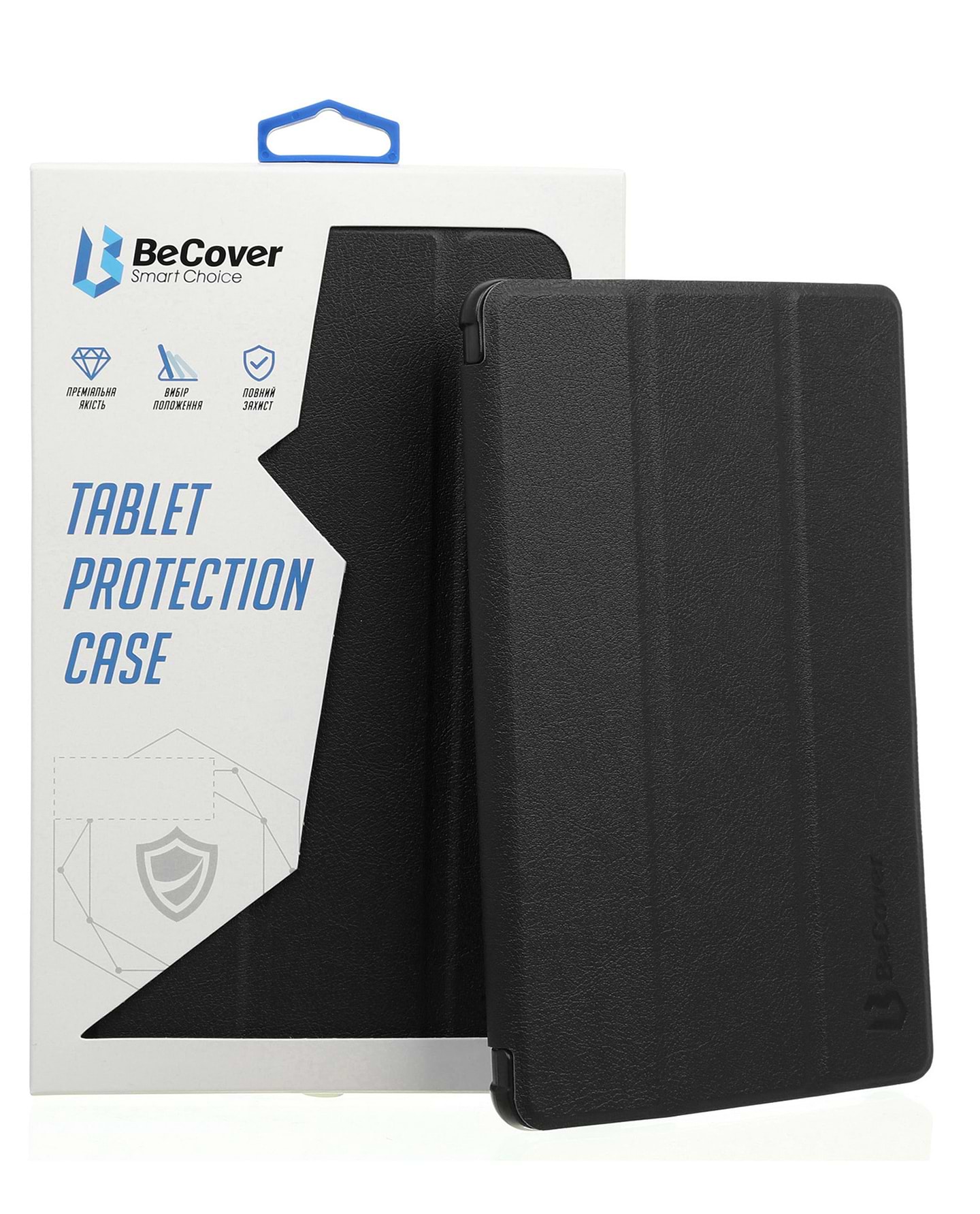 Чохол для планшету BeCover Smart for Samsung Galaxy Tab S7 FE SM-T735 Black (706699) - Фото 1