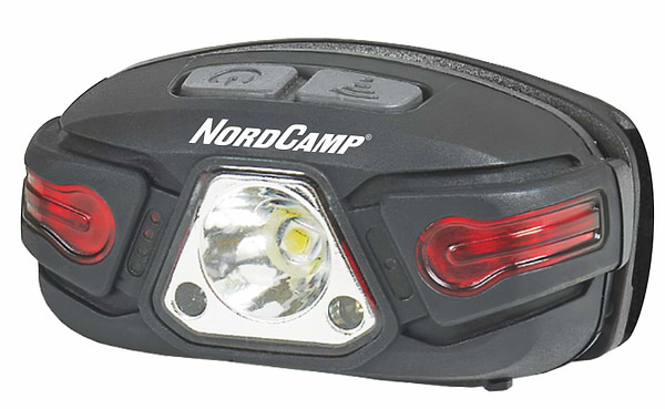 Фото - Ліхтар налобний Nord Camp 250Lm Sensor (NC30500)