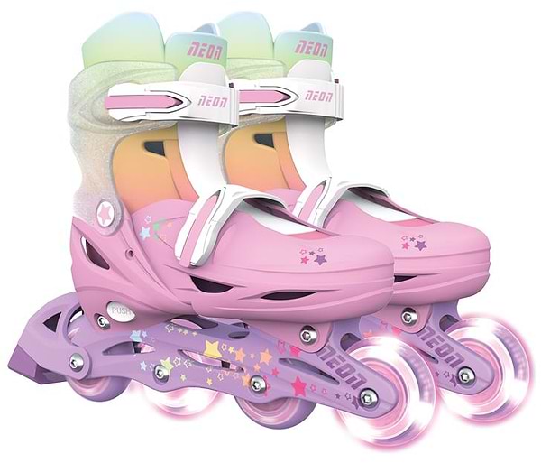 Фото - Ролики Neon Combo Радуга (NC48R4) Фото - Ролики Neon Combo Радуга (NC48R4)