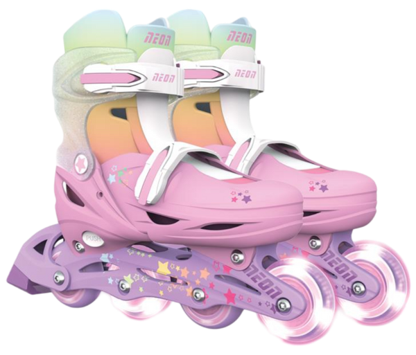 Фото - Ролики Neon Combo Радуга (NC49R4) Фото - Ролики Neon Combo Радуга (NC49R4)