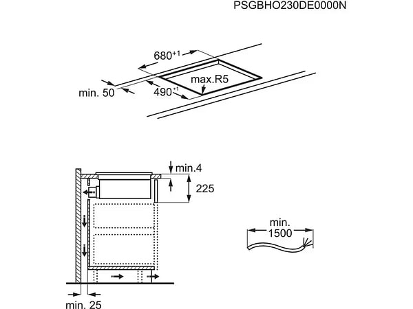 Фото - Варильна поверхня електрична AEG NCH74B01AB